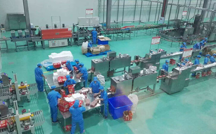 食品生產企業使用金屬探測儀